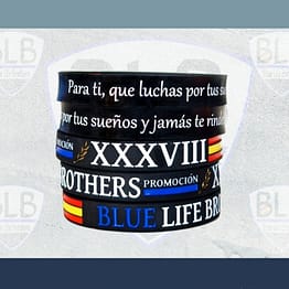Pulsera de Policía bluelifebrothers promoción XXXVIII Para ti.