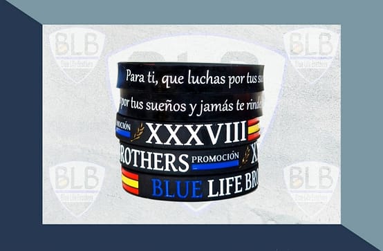 Pulsera de Policía bluelifebrothers promoción XXXVIII Para ti.