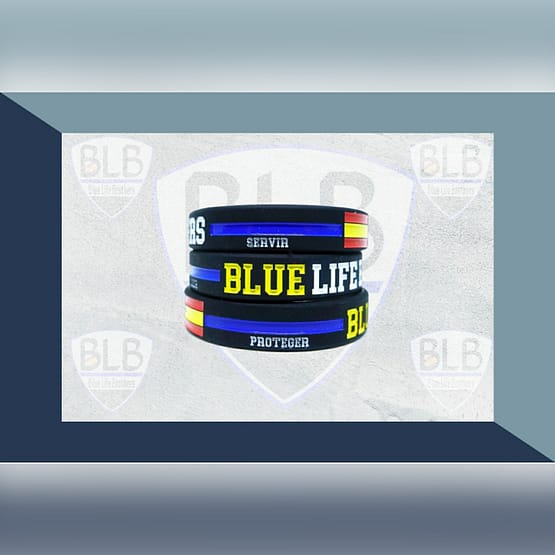 Pulseras de Policías Blue Life Y – Servir y Proteger