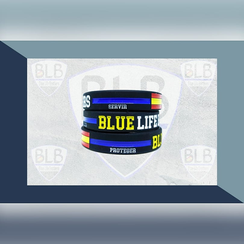 Pulseras de Policías Blue Life Y – Servir y Proteger